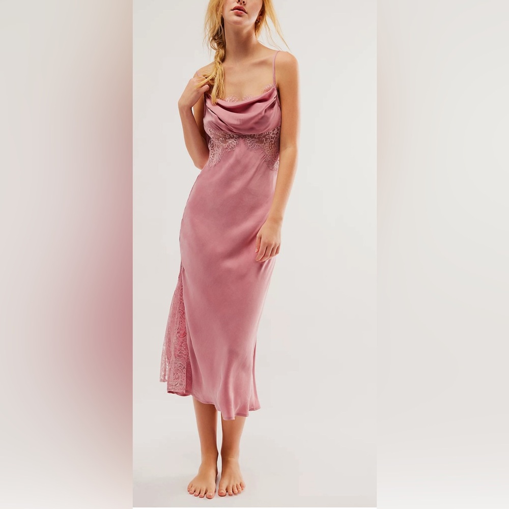 For Love & Lemons Ruby Midi Slip NWT